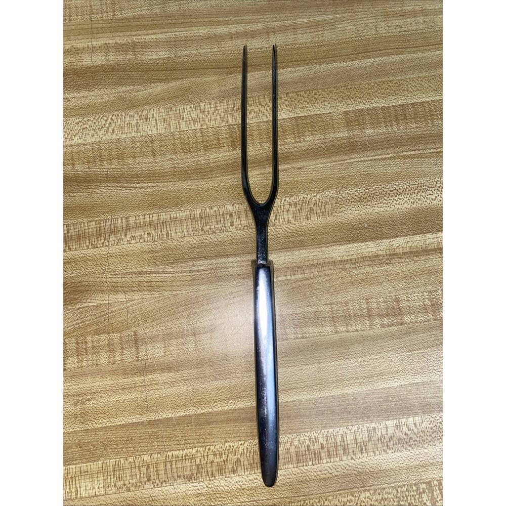 Vintage Gerber 11” Stainless Steel Meat Serving Fork Kitchen Tool